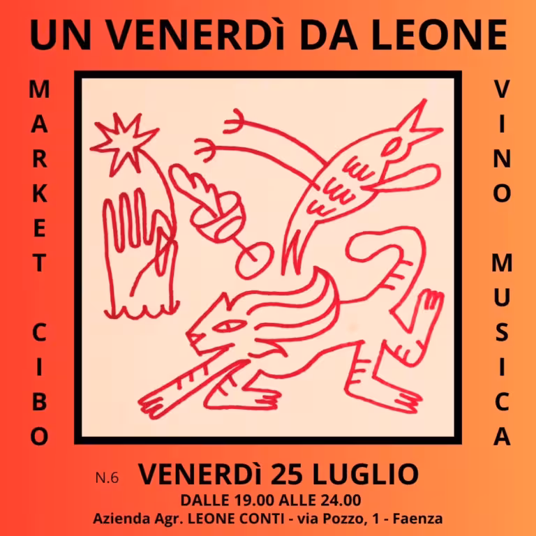 Un venerdì da leone 25 luglio