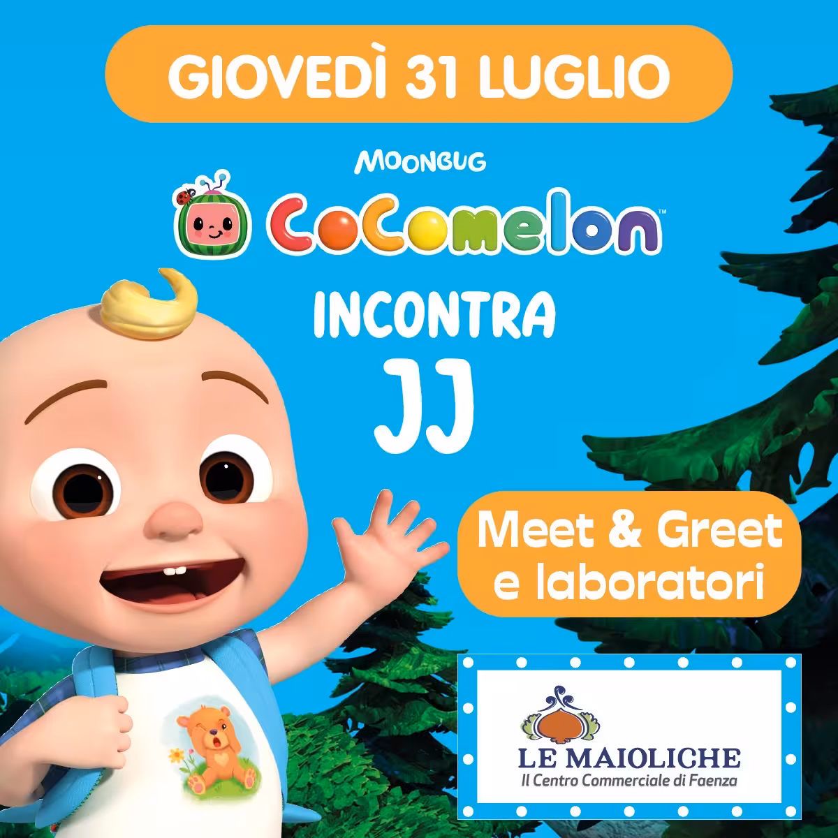 Cocomelon a Le Maioliche. Faenza