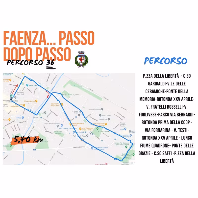 Faenza passo dopo passo 25 luglio