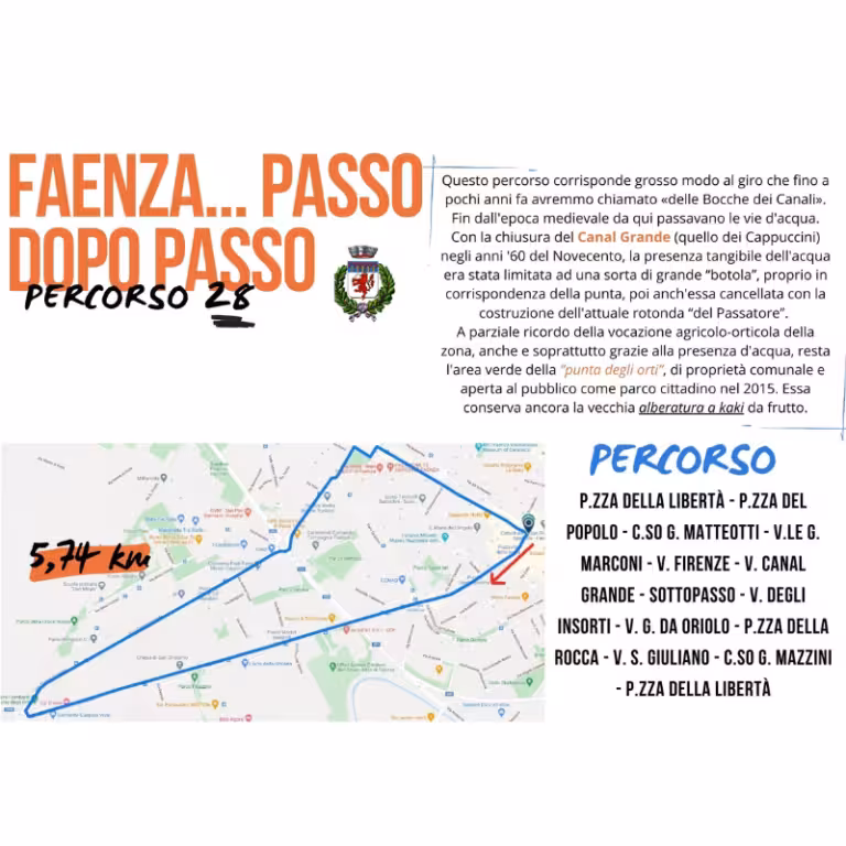 Faenza passo dopo passo 25 luglio 2