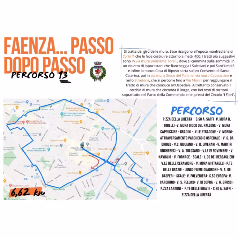 Faenza passo dopo passo 13 agosto