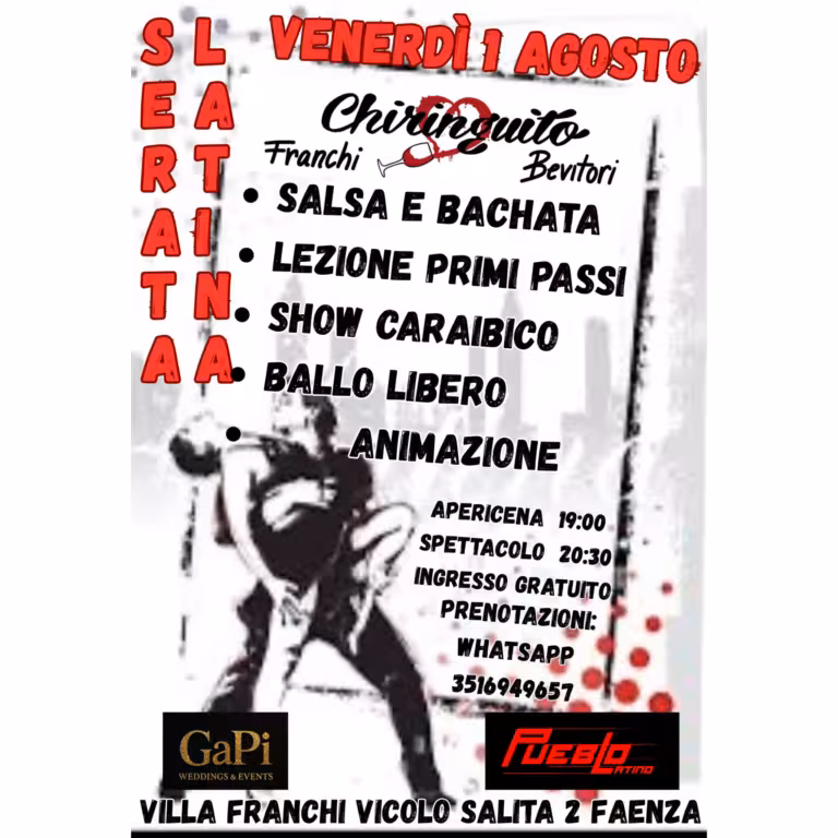 Serata latino americano