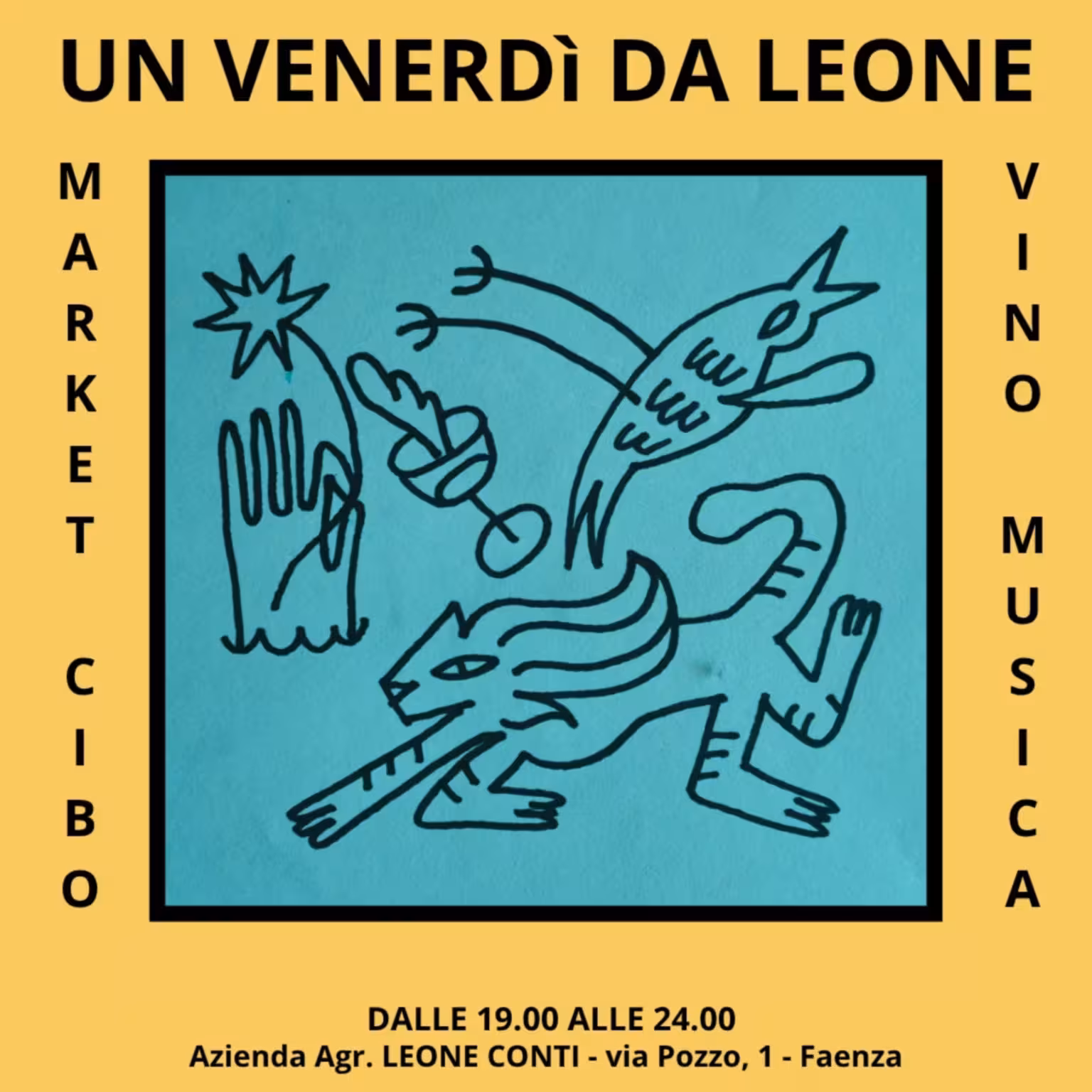 Un venerdì da leoni, azienda agricola, Faenza, 8 agosto e 22 agosto